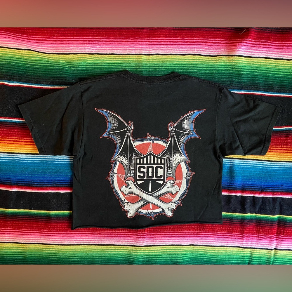 San Diego Customs Cropped Tee - S